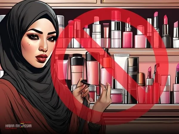 Ilustrasi kosmetik ilegal (Dok : KabarMakassar).