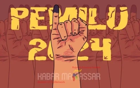 Ilustrasi pemilu 2024. (Dok : KabarMakassar)
