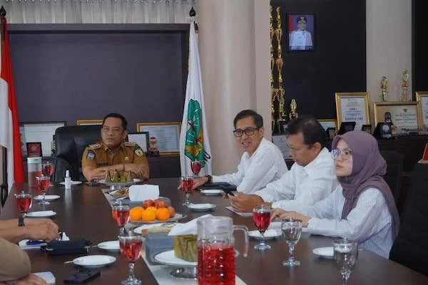 Pertemuan Bupati Luwu Patahudding dengan Direktur KLH (dok. Ist)