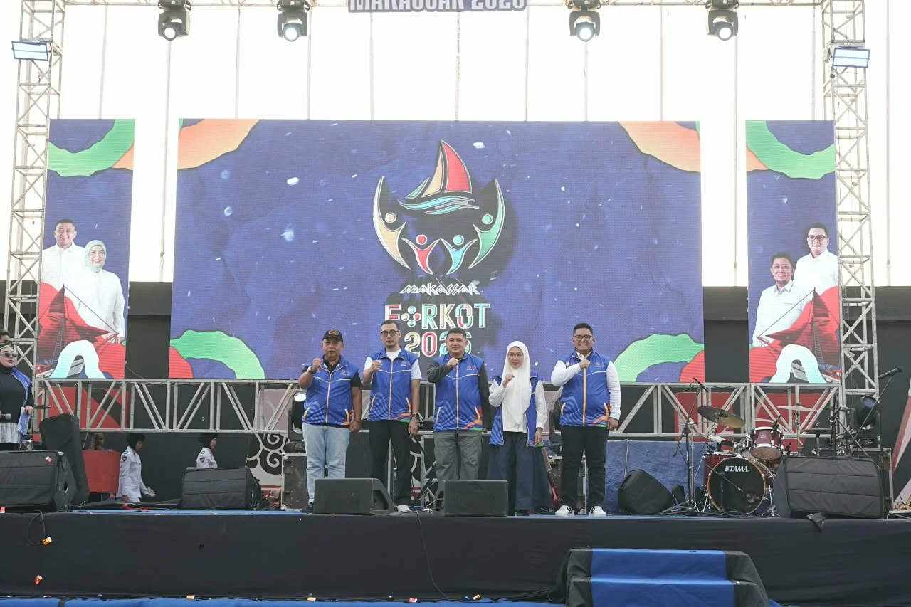 Wali Kota Makassar Munafri Arifuddin saat Membuka Forkot Makassar 2026 (Dok: Ist).