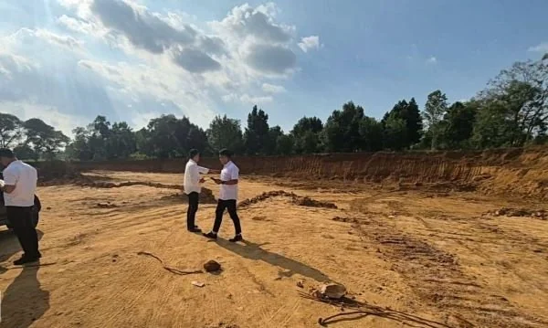 Pemeriksaan penambangan di Kabupaten Maros (Dok: Ist).
