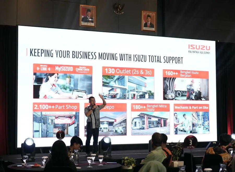 Isuzu Festival 2026 menghadirkan program cashback hingga Rp4 juta untuk pembelian kendaraan Isuzu TRAGA, ELF, dan GIGA sepanjang Oktober 2026 (Dok: Ist)