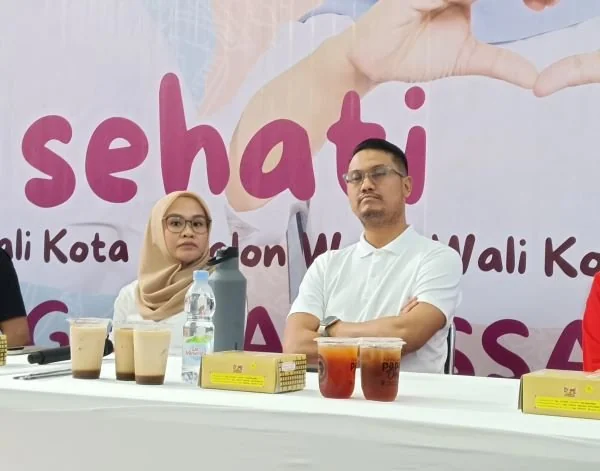 Pasangan calon Wali Kota Makassar dan Wakil Wali Kota Makassar, Andi Seto Asapa- Rezki Mulfiati Lutfi (Dok : Ist)