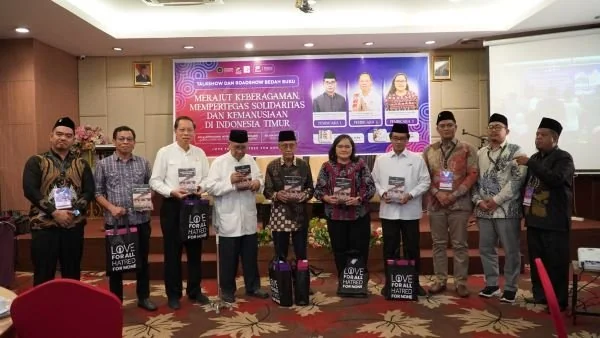 Roadshow Bedah Buku bertajuk "Muslim Ahmadiyah dan Indonesia: 100 Tahun Keberagaman dan Kerja Kemanusiaan". (Dok: Ist)