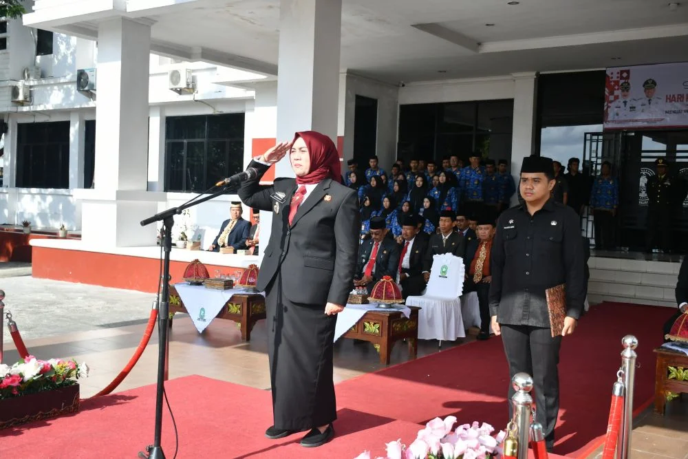Upacara Peringatan Hari Kesaktian Pancasila Tahun 2026 di Halaman Kantor Bupati Sinjai (Dok: Ist)