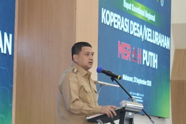 Rakor Regional Operasionalisasi dan Pengembangan Kopdes Merah Putih, (Dok: Ist).