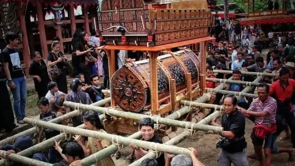 Upacara adat Rambu Solo'. Dok. Ist