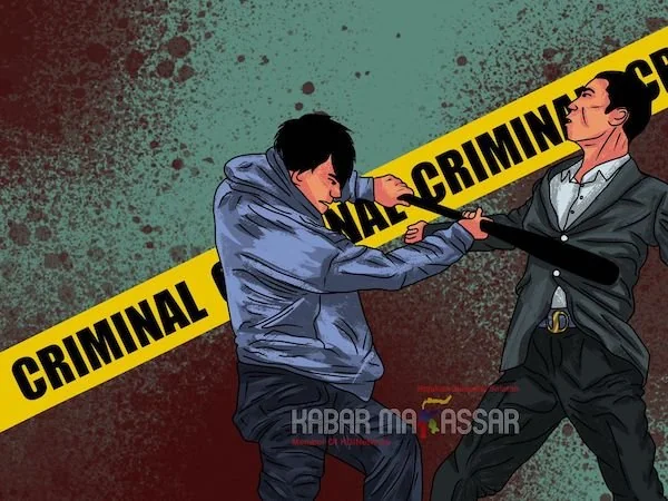 Ilustrasi Penganiayaan (Dok: KabarMakassar).