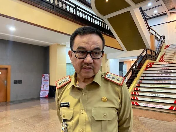 Sekretaris Provinsi Sulawesi Selatan di Kantor Gubernur Sulawesi Selatan (Dok: Nofi KabarMakassar)