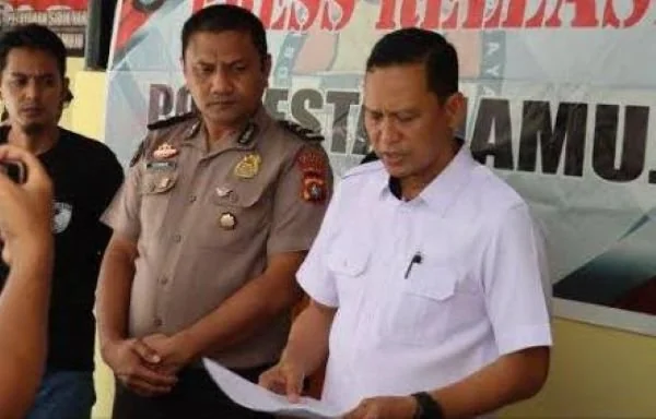 Kasatreskrim Polresta Mamuju Kompol Jamaluddin (Dok : Ist).