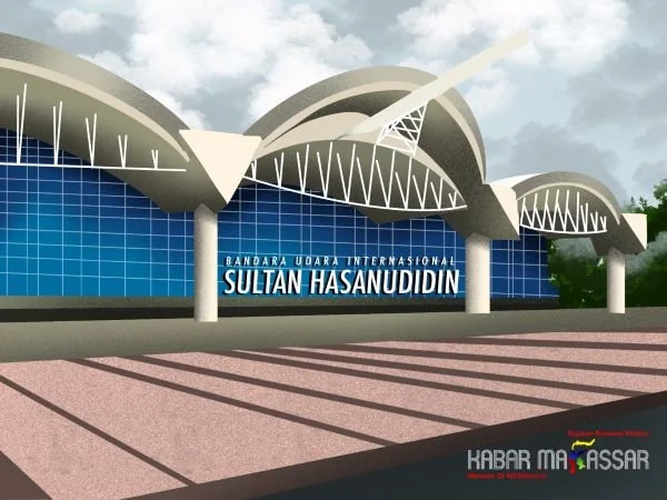 Ilustrasi Bandara Internasional Sultan Hasanuddin (Dok : KabarMakassar)