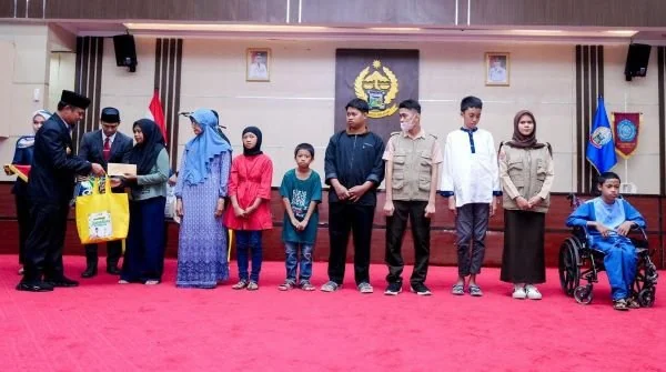 Gubernur Sulsel Andi Sudirman Sulaiman pada peluncuran Gerakan Sulsel ZIS (Dok: Ist).