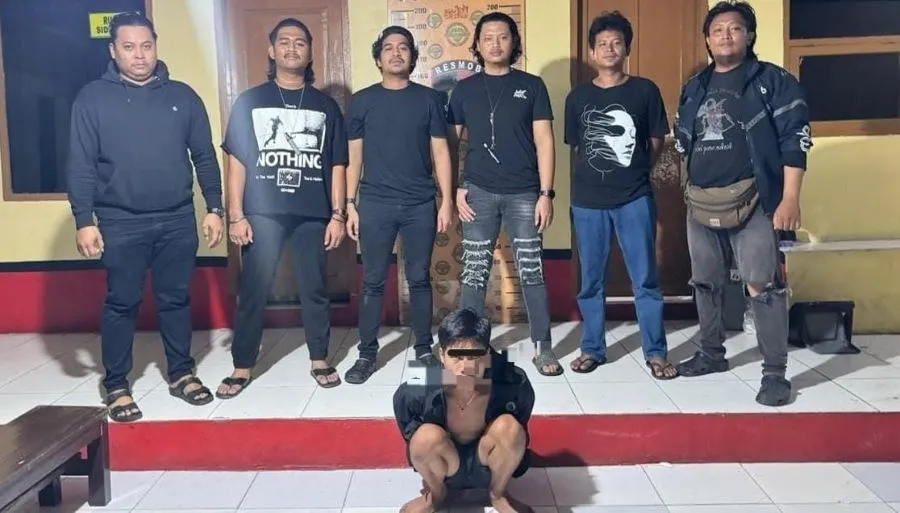 Pelaku pencurian di RS Resik Sulbar yang berhasil diringkus Resmob Polresta Mamuju (Dok: Ist)