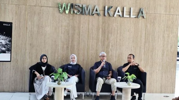 Konfrensi Pers Support Event KALLA, di Wisma Kalla, Jl Sam Ratulangi, Selasa (16/07) (Dok : Hanifah KabarMakassar).
