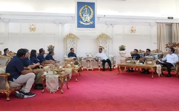 Audiensi PT Pelabuhan Indonesia (Persero) di Rumah Jabatan Gubernur Sulawesi Selatan (Dok: Ist)