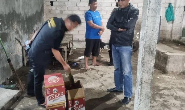 Jajaran Kepolisian Resort Jeneponto saat menggelar razia miras. (Dok: Ist)