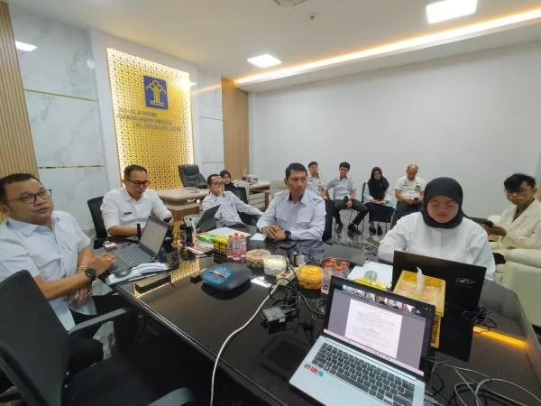 Kanwil Kemenkum Sulsel Bahas Draft PKS (Dok : Ist).