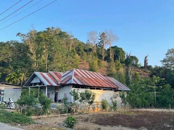 Kondisi Bukit di Buntu Matabing. Dok. Andini