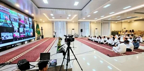 Kemenag Sulsel saat memperingati Nuzulul Quran (Dok : Ist).
