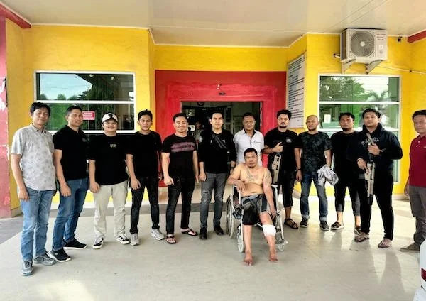 Tim Satuan Reserse Narkoba Polres Jeneponto saat