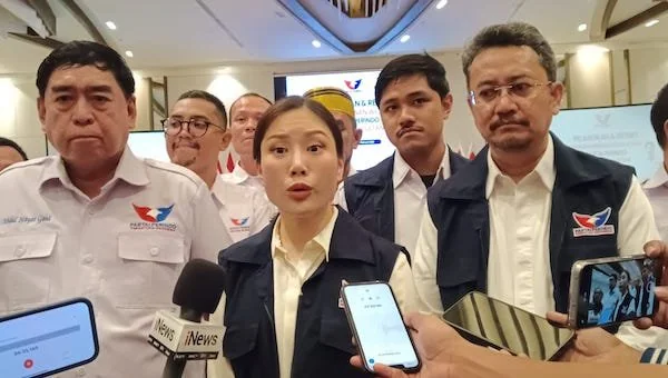 Ketua Umum DPP Partai Persatuan Indonesia (Perindo) Angela Tanoesoedibjo (Dok: Sinta KabarMakassar).
