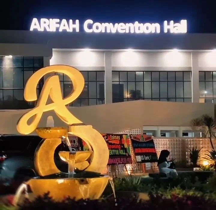 Penampakan Arifah Convention Hall di Kabupaten Gowa (Dok: Ist).