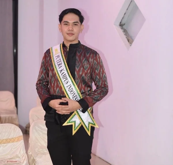 Andi Aghy  giantfhani baskar, mahasiswa Universitas Muslim Indonesia sekaligus penitia duta kampus sulsel, Foto : Dok KabarMakassar