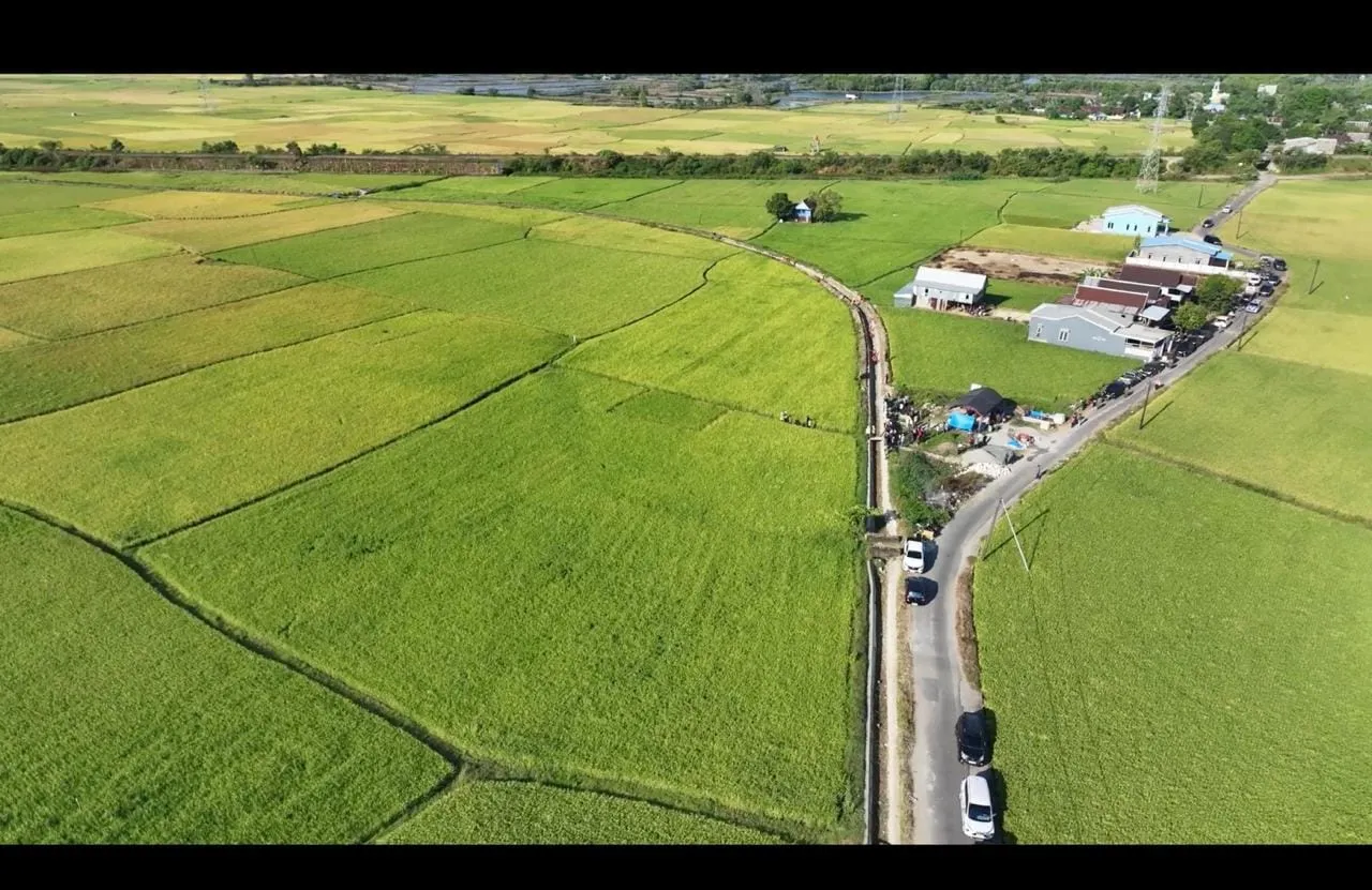 Jaringan irigasi di Sulsel (dok. Ist)