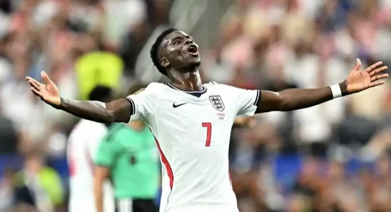 Bukayo Saka di Timnas Inggris