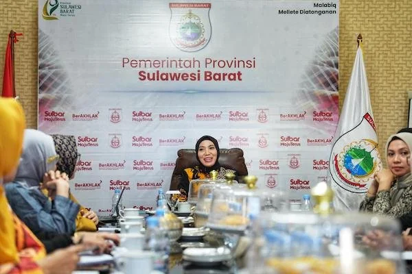 Rapat Internal Dewan Kerajinan Nasional Daerah (Deskranasda) Sulbar di Rumah Jabatan Gubernur Sulbar(dok:Ist)