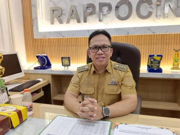 Camat Rappocini Aminuddin, (Dok: Sinta KabarMakassar).
