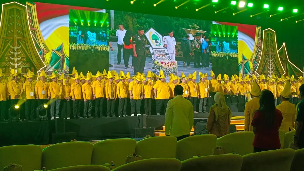 Suasana Pelantikan Pengurus DPD I Golkar Sulsel (Dok: Kabar Makassar).
