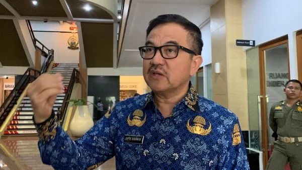 Sekretaris Daerah Provinsi Sulsel Jufri Rahman. Dok. Kabar Makassar.