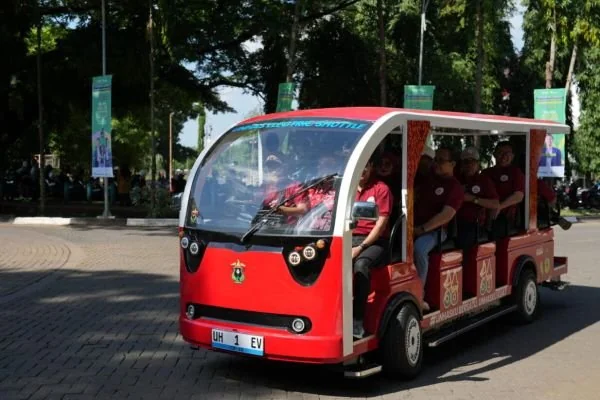 ENGI-MOVE, Mobil Listrik Kreasi Fakultas Teknik Unhas. Dok. Ist