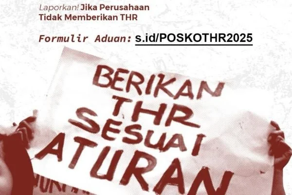 Posko Aduan THR untuk Buruh (Dok : Ist).