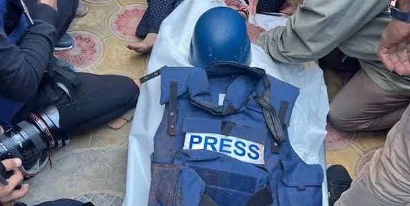Ilustrasi. Organisasi Committee to Protect Journalist (CPJ) mencatat sebanyak 79 jurnalis tewas dalam tiga bulan perang antara Israel dan Palestina. (Foto AFP)