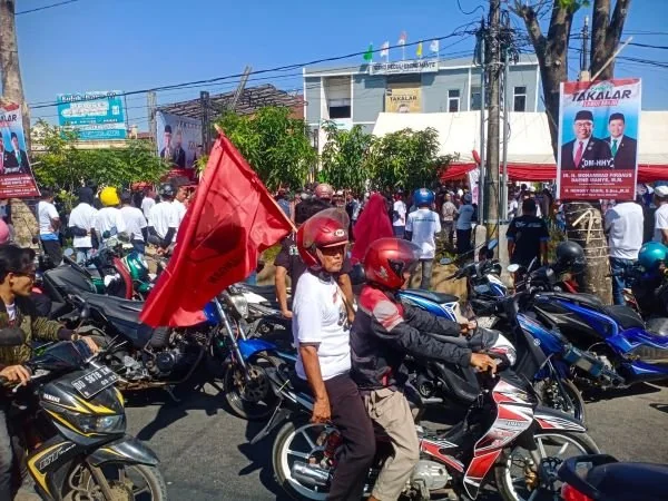 Kondisi Jalan Jenderal Sudirman (Dok : Saleh KabarMakassar).