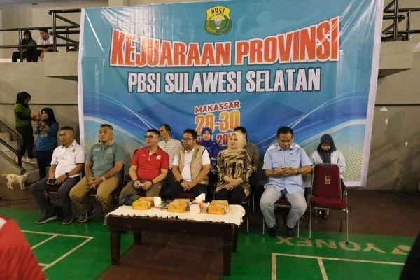 Kejuaraan Provinsi (Kejurprov) Persatuan Bulutangkis Seluruh Indonesia (PBSI) Sulsel (Dok: Ist).