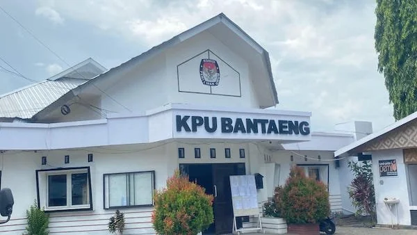 Kantor KPU Bantaeng (Foto : IST).