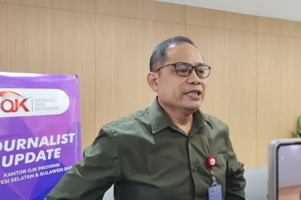 Kepala Kantor OJK Sulawesi Selatan dan Sulawesi Barat, Moch. Muchlasin (Dok : Hanifah KabarMakassar)
