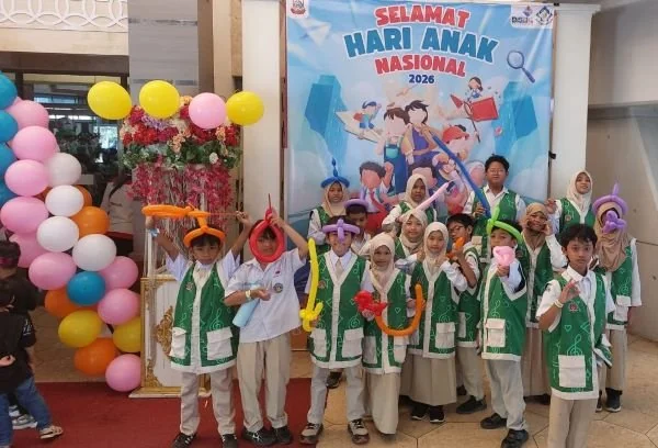 SAB Percussion Sekolah Alam Bosowa. (Dok: Ist)