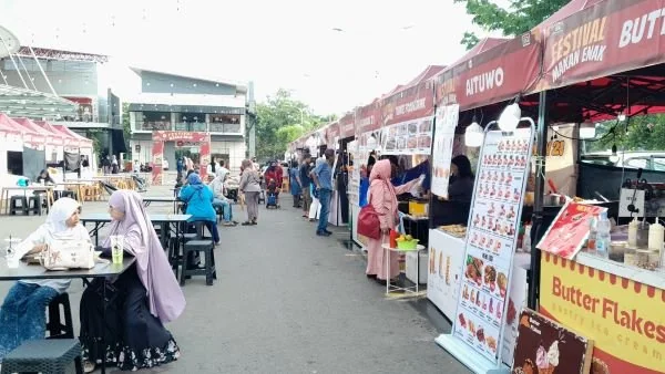 Festival Makan Enak di Makassar Town Square, M'tos (Dok: Nofi KabarMakassar).