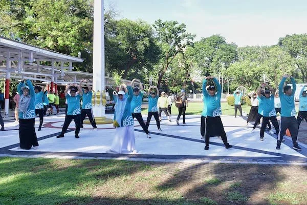 Pj Gubernur Sulsel, Prof Zudan Arif Fakrulloh di Rujab Gubernur Sulsel (Dok: Ist)