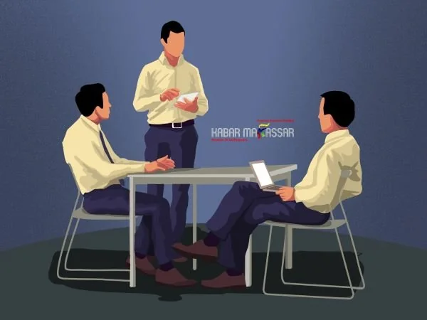 Ilustrasi pekerja (Dok: KabarMakassar)