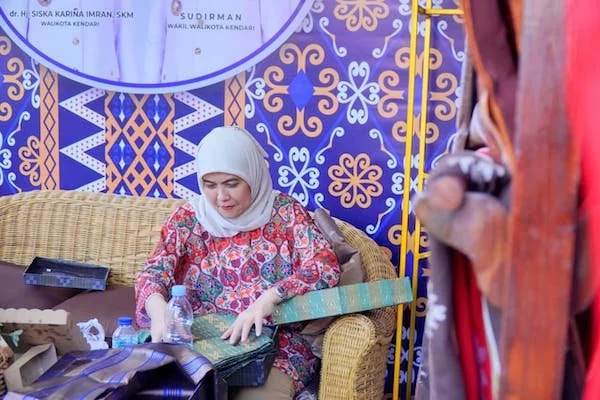 Wakil Wali Kota Makassar Aliyah Mustika Ilham saat Ekraf dan UMKM 2025, (Dok: Ist).