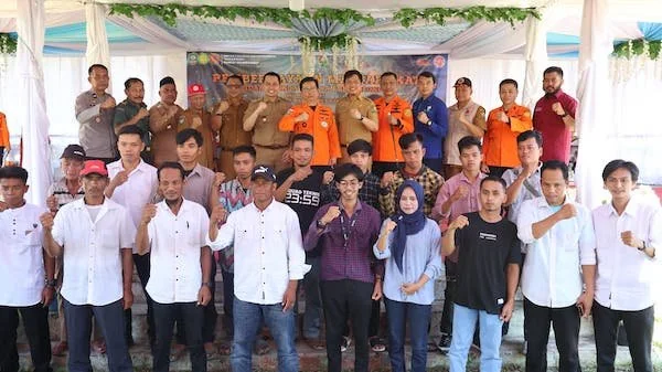 Pemberdayaan masyarakat di bidang pencarian dan pertolongan (SAR) di Kecamatan Malunda, Kabupaten Majene, Sulawesi Barat.(dok:Ist)