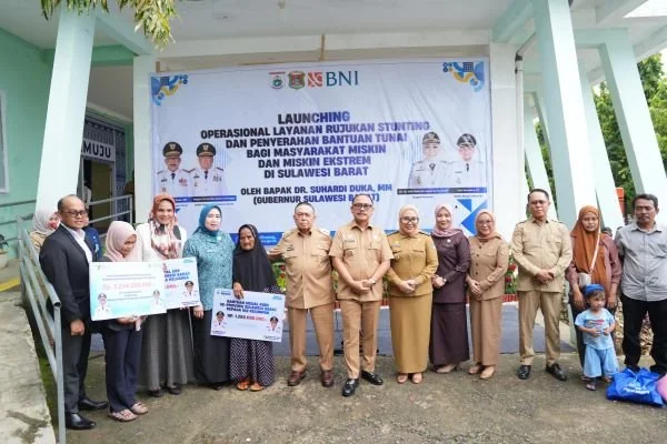 Gubernur bersama Wakil Gubernur saat memperkuat langkah strategis percepatan penurunan stunting (dok:ist)