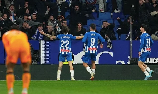 Real Madrid Tumbang 0-1 di Tangan Espanyol. (Sumber X @HerrEmii__)