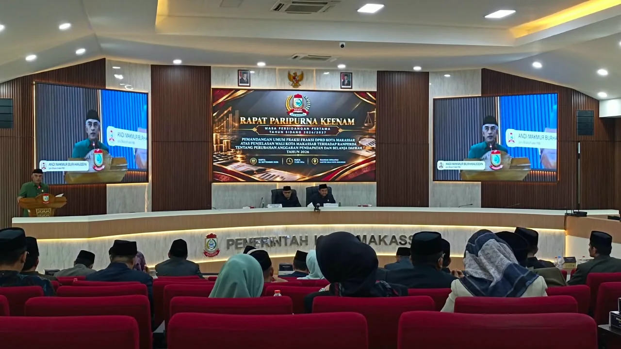 Juru Bicara Fraksi PKB DPRD kota Makassar Andi Makmur Burhanuddi (Dok: KabarMakassar).