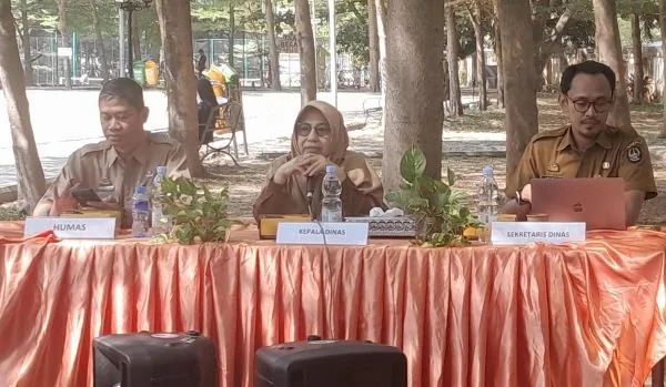 Kepala DBMK Sulsel, Astina Abbas pada Coffee Morning di Taman Pakui Sayang (Dok: Nofi KabarMakassar)